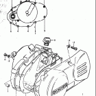 RM50 1978-1980 Крышки картера