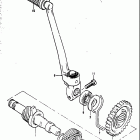 RM50 1978-1980 Кик стартер