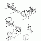 GS750 B,C,EC,N,EN 1977-1979 Turn signal lamp (gs750b
