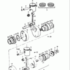 GT500 1976-1977 КОЛЕНЧАТЫЙ ВАЛ