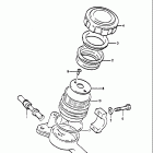 RE5 M A (497cc Rotary) 1975-1976 Главный тормозной цилиндр