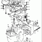 RE5 M A (497cc Rotary) 1975-1976 Карбюратор
