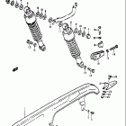 RE5 M A (497cc Rotary) 1975-1976 Chain case - shock absorber