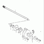 RE5 M A (497cc Rotary) 1975-1976 Clutch release