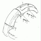 RE5 M A (497cc Rotary) 1975-1976 Rear fender (re5a)