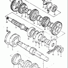 RE5 M A (497cc Rotary) 1975-1976 ТРАНСМИССИЯ