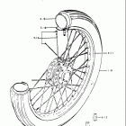 RE5 M A (497cc Rotary) 1975-1976 Колесо