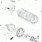 RL250 1974-1975 EXACTA (TRIALS) Сцепление