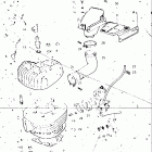 RL250 1974-1975 EXACTA (TRIALS) Cylinder - air cleaner