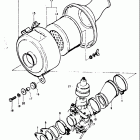 TM100 1974-1975 Воздухозаборник