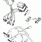 TM100 1974-1975 Cdi unit - ignition coil