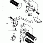 TM400 1971-1975 Рулевые переключатели