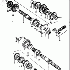 TS100 1973-1977 ТРАНСМИССИЯ