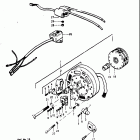 T500 R,J,K,L,M 1971-1975 Generator - ignition coil