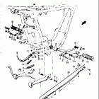 T500 R,J,K,L,M 1971-1975 Stand - footrest bar