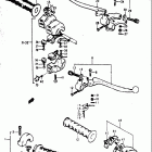 T500 R,J,K,L,M 1971-1975 Рулевые переключатели