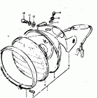 TC125 J,K,L,M 1972-1975 Meadlamp