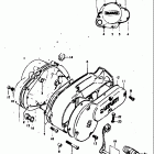 TC125 J,K,L,M 1972-1975 Крышки