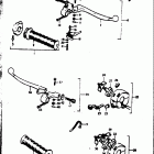 TC125 J,K,L,M 1972-1975 Рулевые переключатели