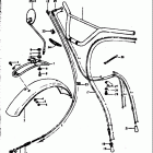TC125 J,K,L,M 1972-1975 Руль