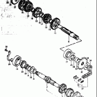 TS185 1973-1976 ТРАНСМИССИЯ