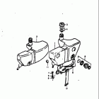 TS250 1973-1976 Масляный бак