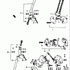 T250 II,RJ 1972 Grip - handle switch