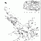 AS50 AC50 1971 Cylinder - crankcase