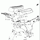 AS50 AC50 1971 Frame - seat