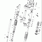 AS50 AC50 1971 Front fork ( for as50 )