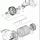 T350 1,2,R,J 1969-1972 Сцепление