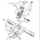 T350 1,2,R,J 1969-1972 Маятник задний