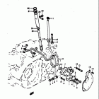 TS125 1971-1972 МАСЛЯНЫЙ НАСОС