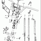 T350 1,2,R,J 1969-1972 Руль -тросы