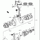T500 1,2,3 1968-1970 КОЛЕНЧАТЫЙ ВАЛ