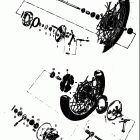50 M15 M15D M12 1968 Front wheel - rear wheel