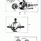 50 M15 M15D M12 1968 Crankshaft-starter dynamo