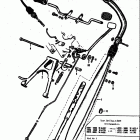 50 M15 M15D M12 1968 Muffler-stand-rear brake-footrest