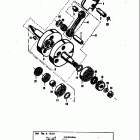50 M15 M15D M12 1968 Piston-crankshaft