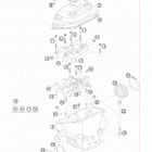250 SX-F ENGINE ГОЛОВКА ЦИЛИНДРА