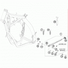 250 XC CHASSIS Подножки