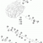 400 XCW ENGINE Масляная система