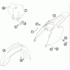 105 XC 19/16 USA CHASSIS Обтекатель , крылья
