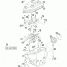250 XC-F USA ENGINE ГОЛОВКА ЦИЛИНДРА
