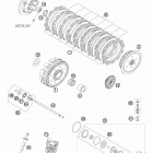 450 SMR ENGINE Сцепление