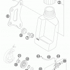 50 SX MINI USA ENGINE Масляная система