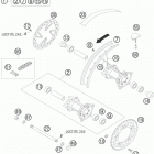 65 XC USA CHASSIS Заднее колесо