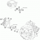 690 LC4 DUKE USA ENGINE ВОДЯНОЙ НАСОС