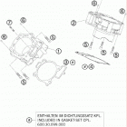 990 ADVENTURE USA ENGINE Цилиндр