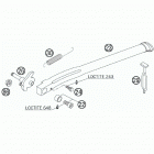 200 XC-W ENGINE Подножка